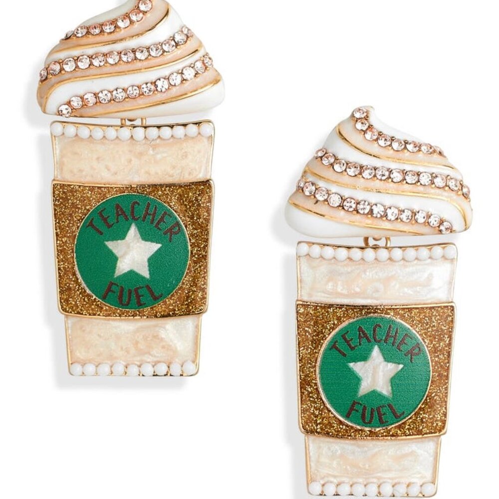 Teacher Fuel Teachers' Day Appreciation Drop Earrings